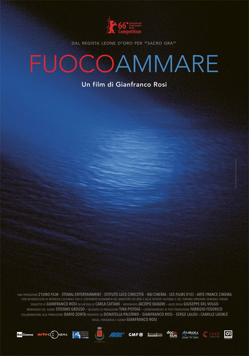 Fuocoammare locandina/poster