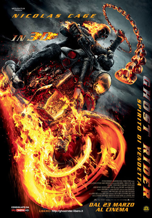 Ghost Rider Spirito di vendetta locandina/poster