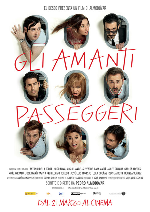 Gli amanti passeggeri locandina/poster