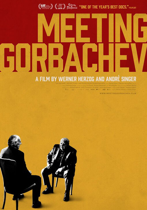 Herzog incontra Gorbaciov locandina/poster