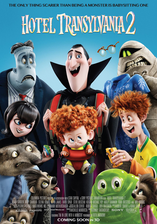 Hotel Transylvania 2 locandina/poster