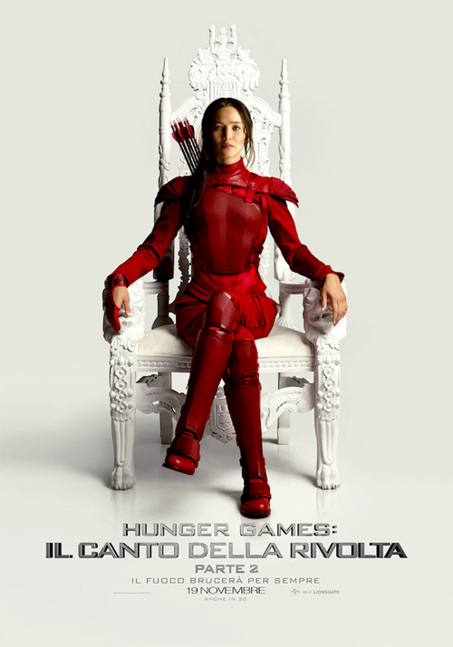 Hunger Games Il canto della rivolta Parte 2 locandina/poster