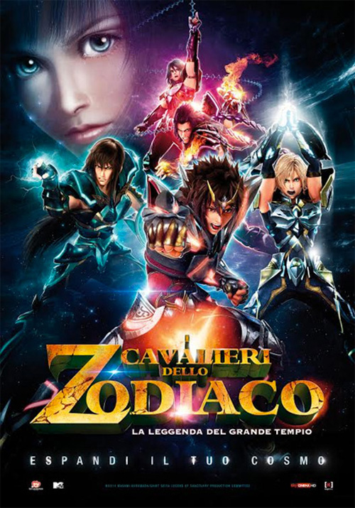 I Cavalieri dello Zodiaco locandina/poster