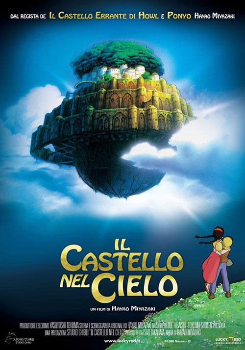 Il castello nel cielo locandina/poster