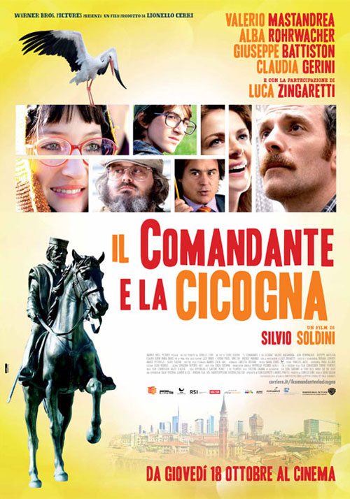 Il comandante e la cicogna locandina/poster