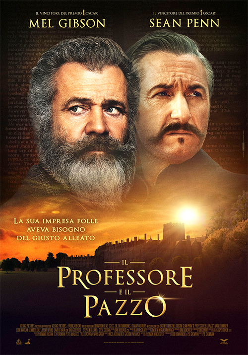 Il professore e il pazzo locandina/poster