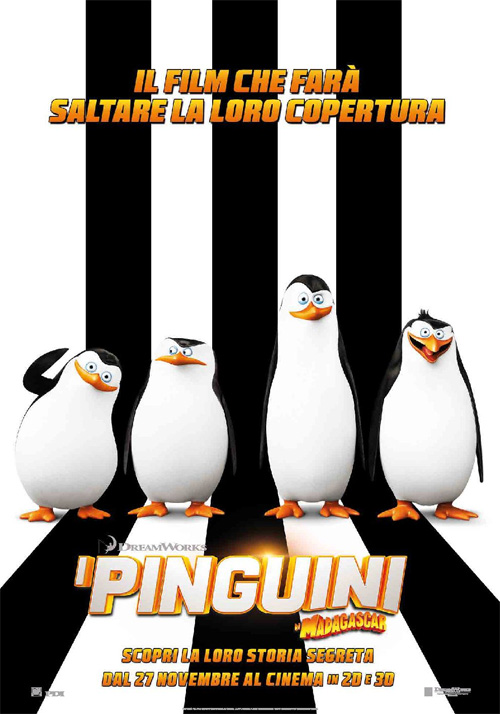 I pinguini di Madagascar locandina/poster