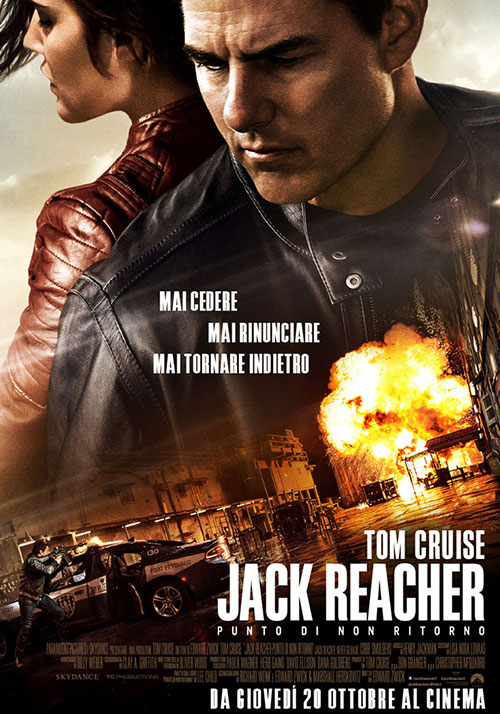 Jack Reacher Punto di non ritorno locandina/poster