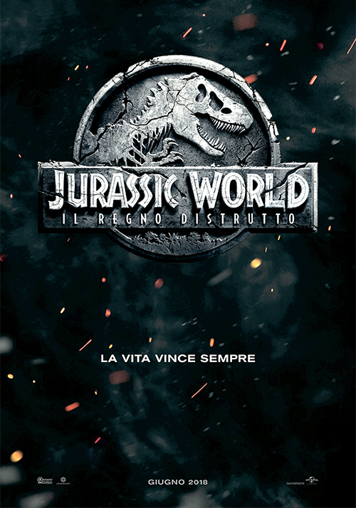 Jurassic World Il Regno distrutto locandina/poster