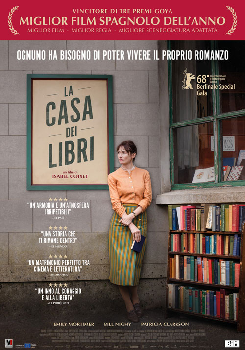 La casa dei libri locandina/poster