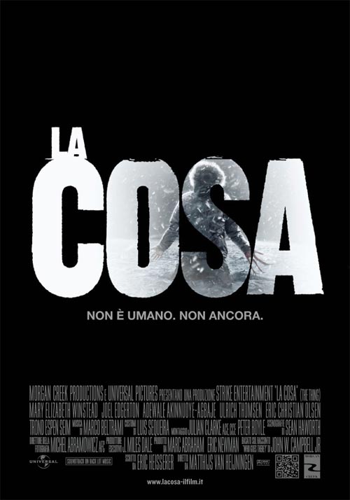 La Cosa locandina/poster