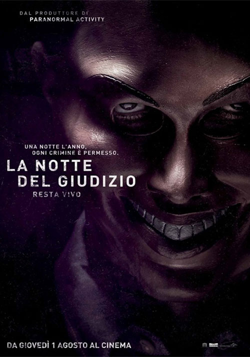 La notte del giudizio locandina/poster