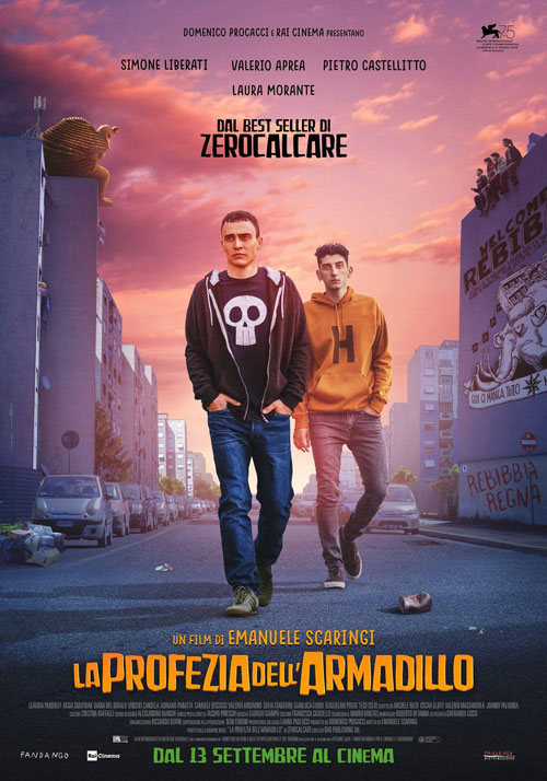 La Profezia dell'Armadillo locandina/poster