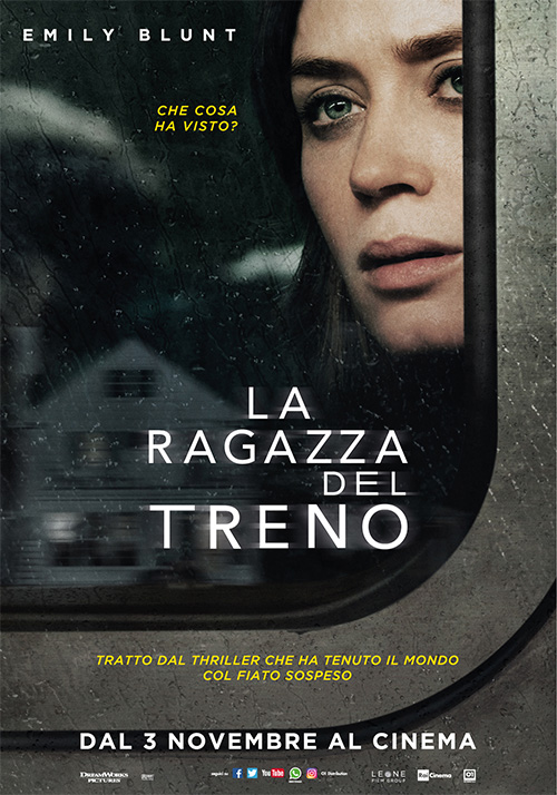 La ragazza del treno locandina/poster