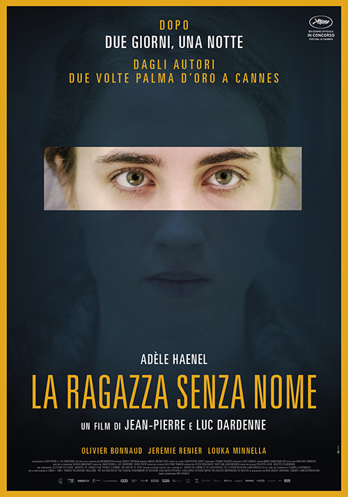 La ragazza senza nome locandina/poster