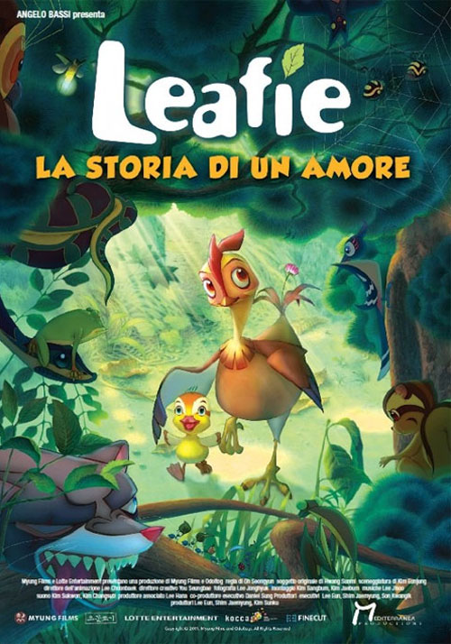 Leafie locandina/poster