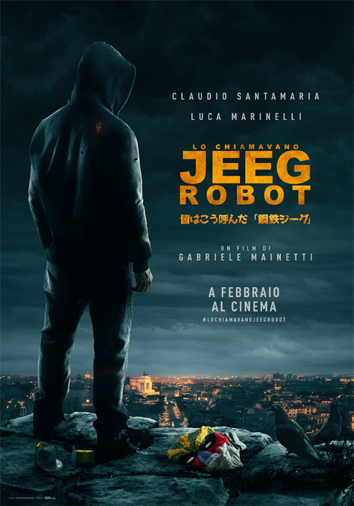 Lo chiamavano Jeeg Robot locandina/poster