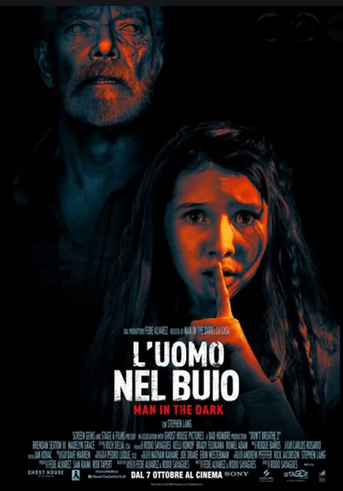 L'uomo nel buio locandina/poster