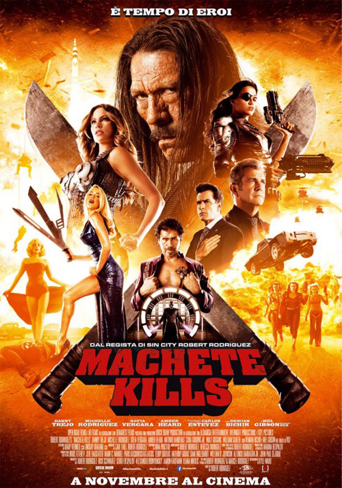 Machete Kills locandina/poster