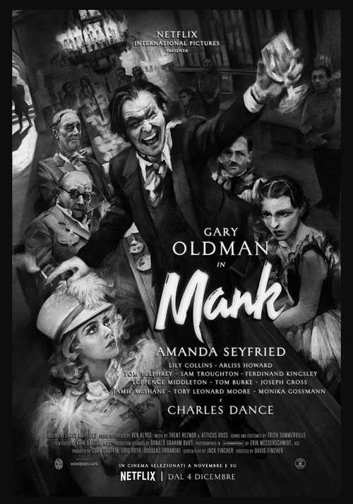 Mank locandina/poster