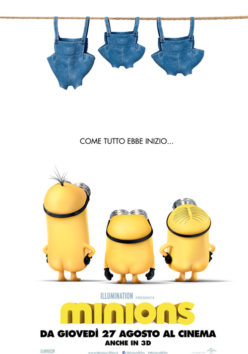 Minions locandina/poster