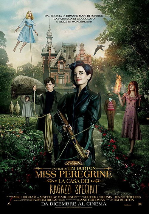 Miss Peregrine locandina/poster