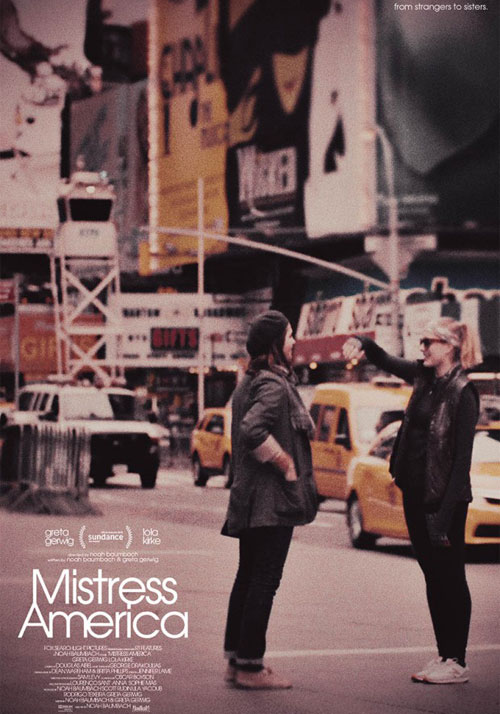 Mistress America locandina/poster