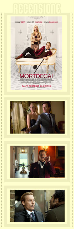 Mortdecai recensione