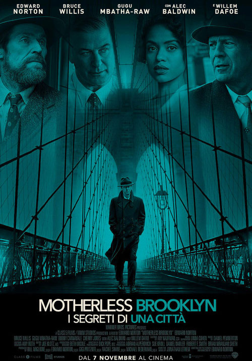 Motherless Brooklyn locandina/poster