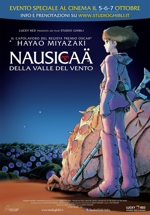 Nausicaa della Valle del vento locandina/poster