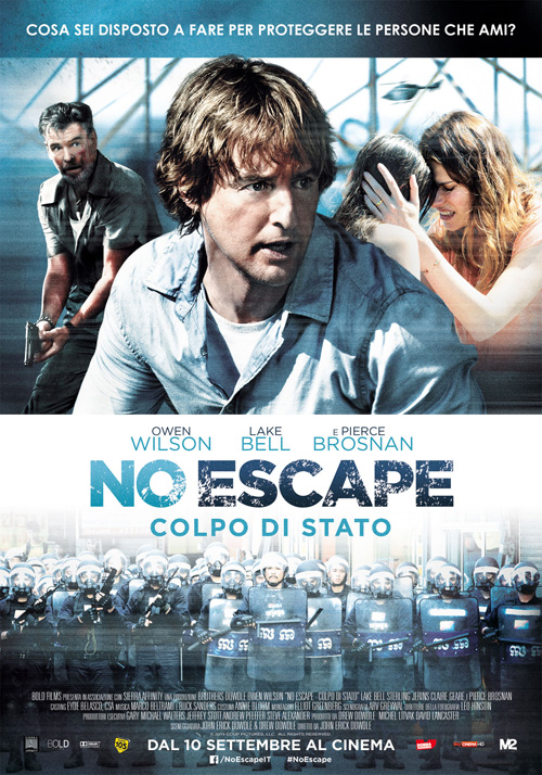 No Escape locandina/poster