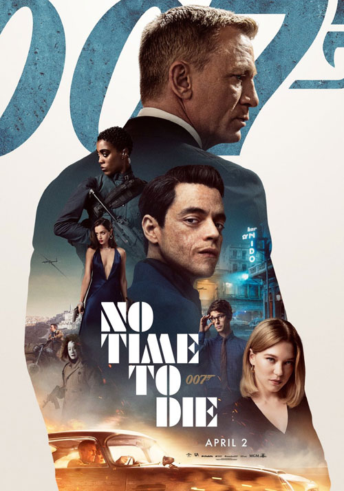 No Time To Die locandina/poster