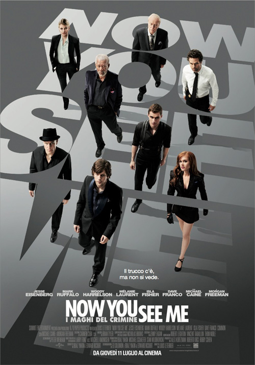 Now You See Me locandina/poster