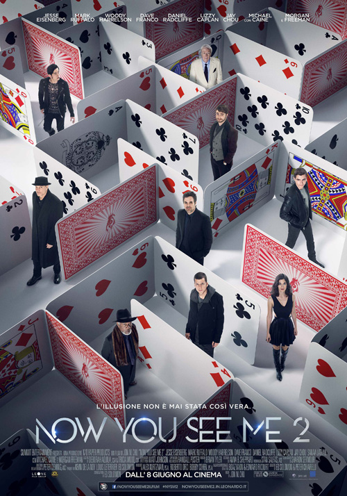 Now You See Me 2 locandina/poster