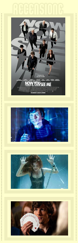 Now you see me in scena recensione