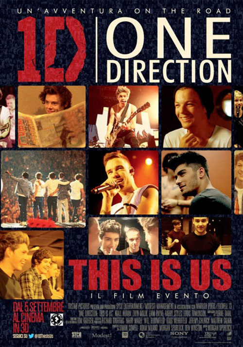 One Direction: This is Us locandina/poster