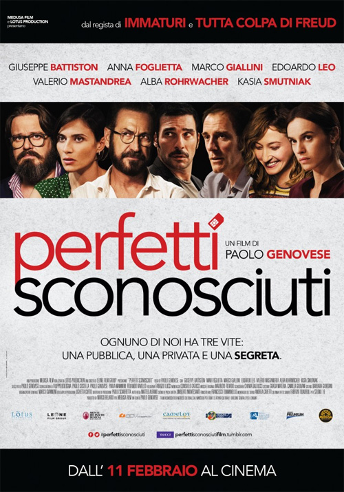 Perfetti sconosciuti locandina/poster