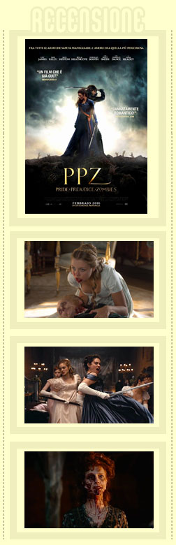 PPZ Pride Prejudice Zombies recensione