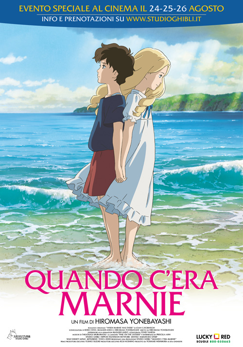 Quando c'era Marnie locandina/poster