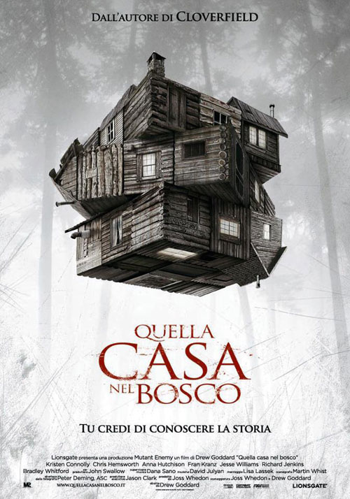 Quella casa nel bosco locandina/poster