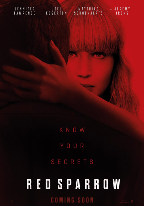 Red Sparrow locandina/poster