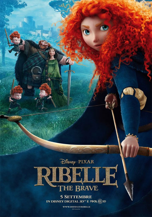 Ribelle The Brave locandina/poster