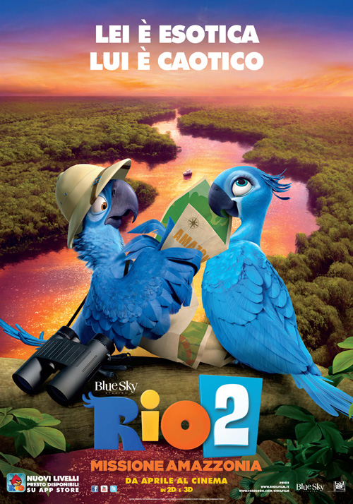 Rio 2 locandina/poster