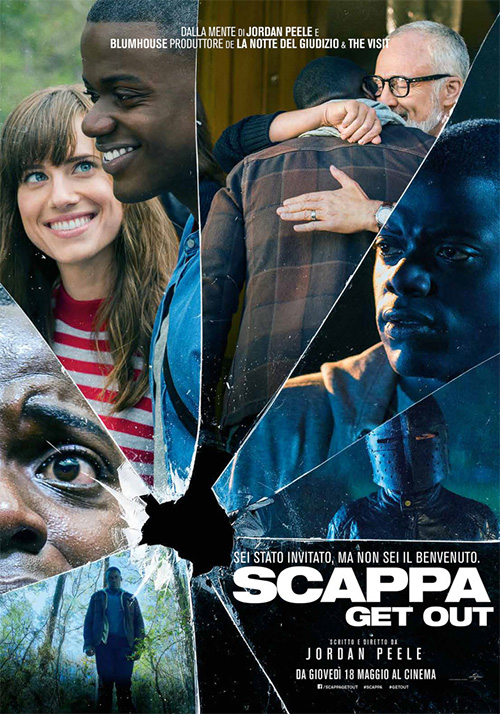 Scappa Get Out locandina/poster