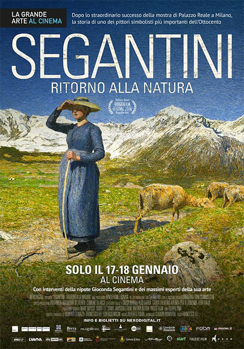 Segantini ritorno alla natura locandina/poster