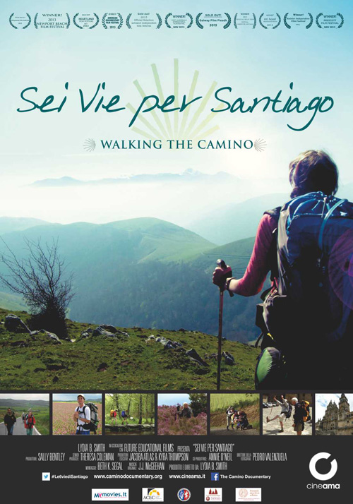 Sei vie per Santiago locandina/poster