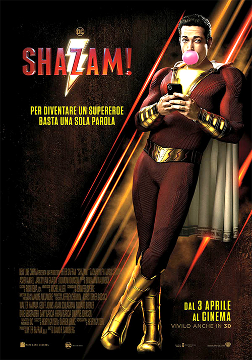 Shazam! locandina/poster