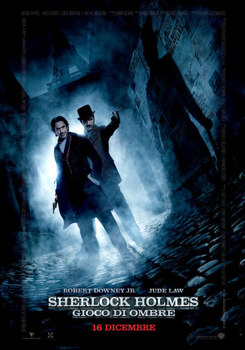 Sherlock Holmes Gioco di Ombre locandina/poster