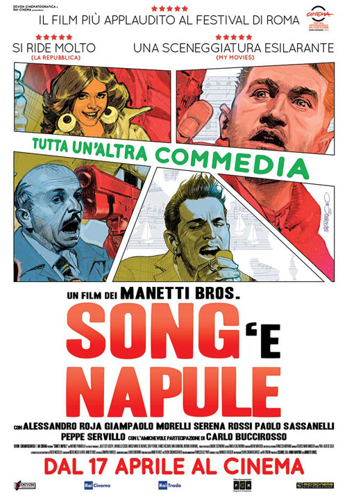 Song'e Napule locandina/poster