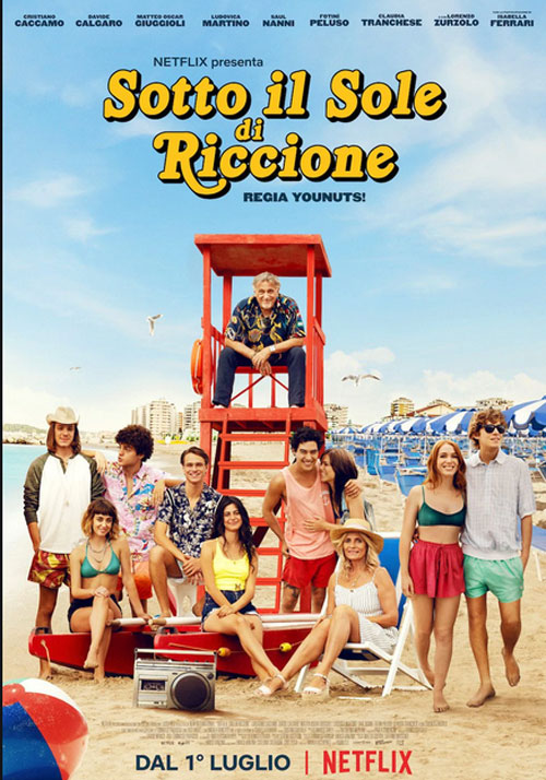 Sotto il sole di Riccione locandina/poster